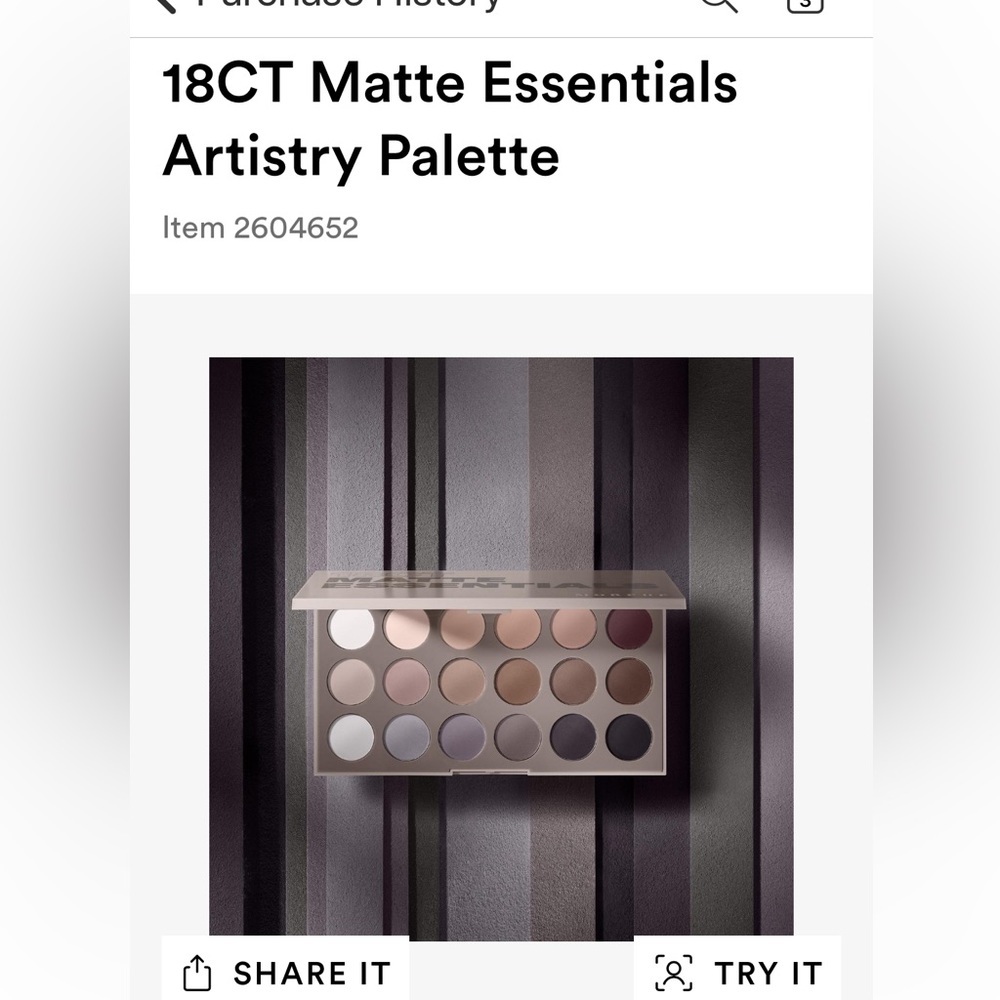 Morphe Matte Eyeshadow Palette